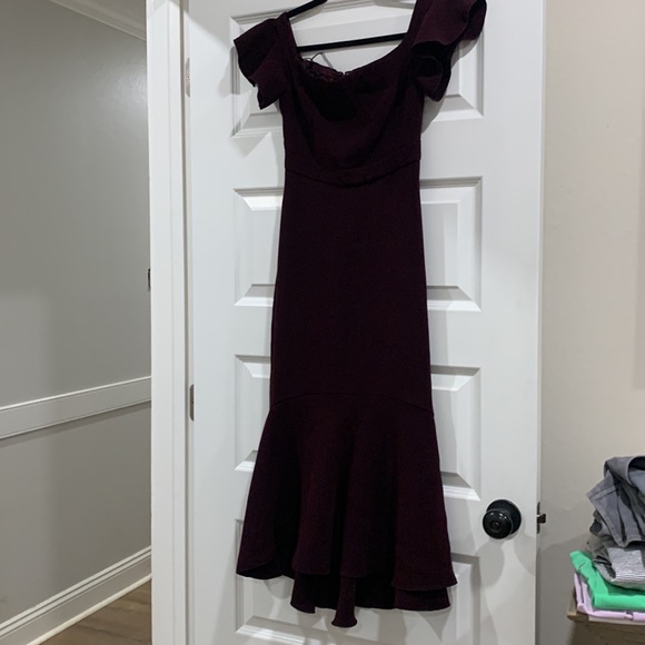 Rachel Zoe Cabernet Devon Dress Size 0 EUC REVOLVE - Picture 10 of 10